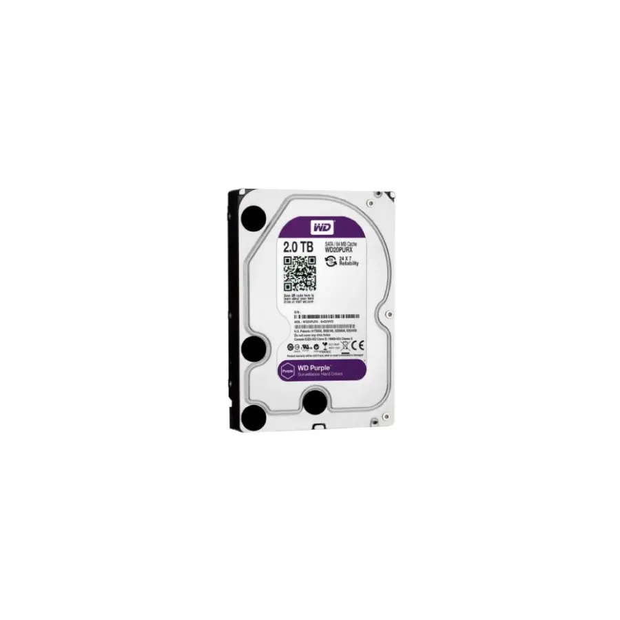DISCO DURO PURPLE WESTERN DIGITAL 2TB SATA